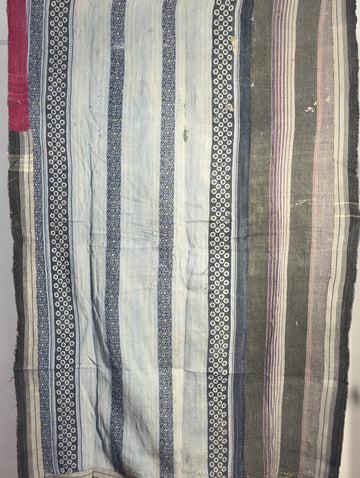 Birds & Borders Handmade Indian Vintage Kantha
