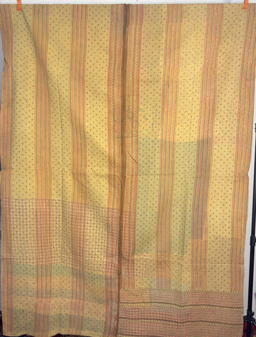 Premium Handmade Vintage Kantha Minimal Motif