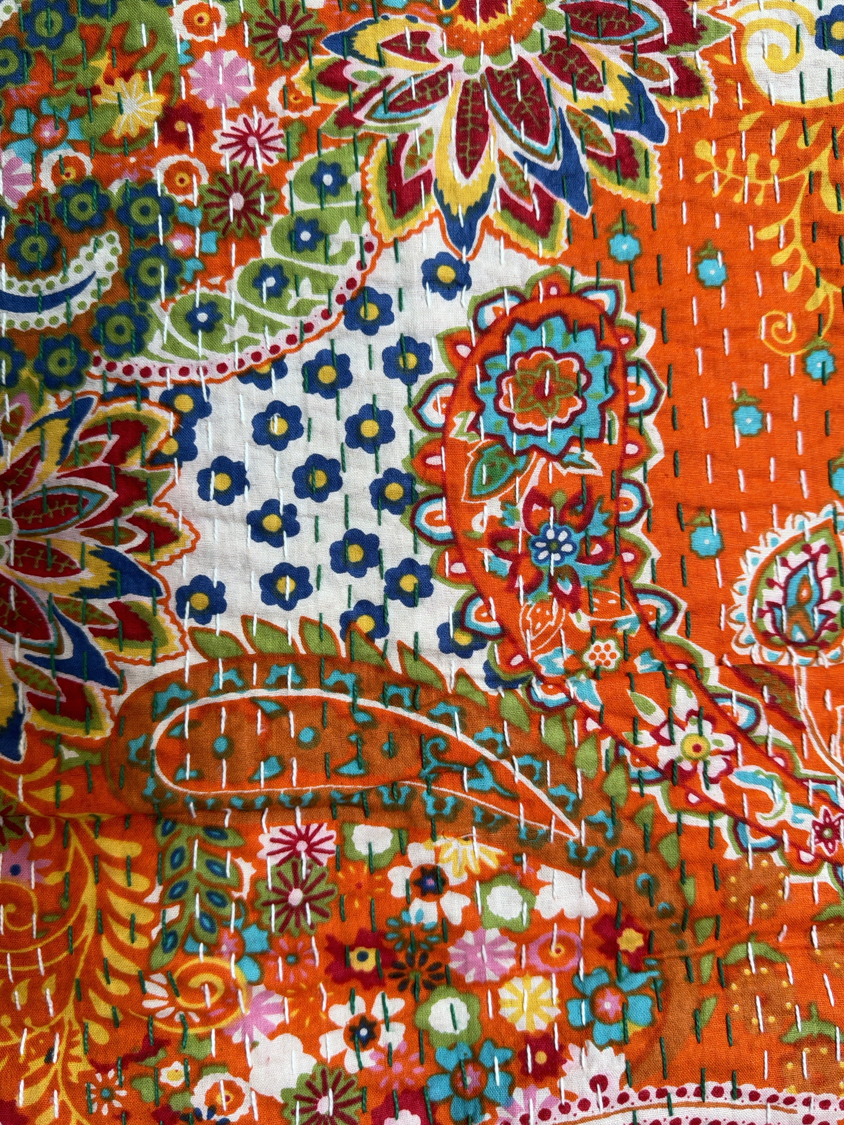 Unique Housewarming Gift – Handmade Kantha Quilt