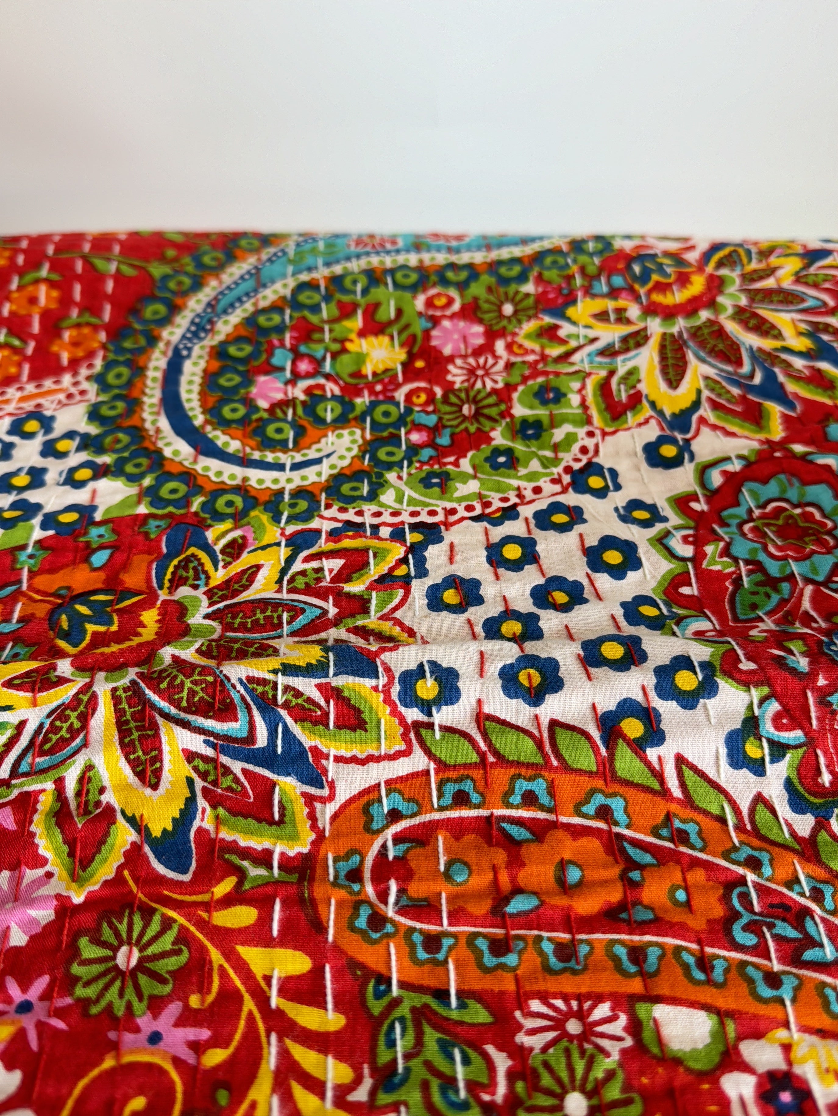 Unique Housewarming Gift – Handmade Kantha Quilt