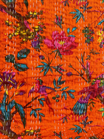 Christmas Gift Idea – Boho Printed Quilt Blanket