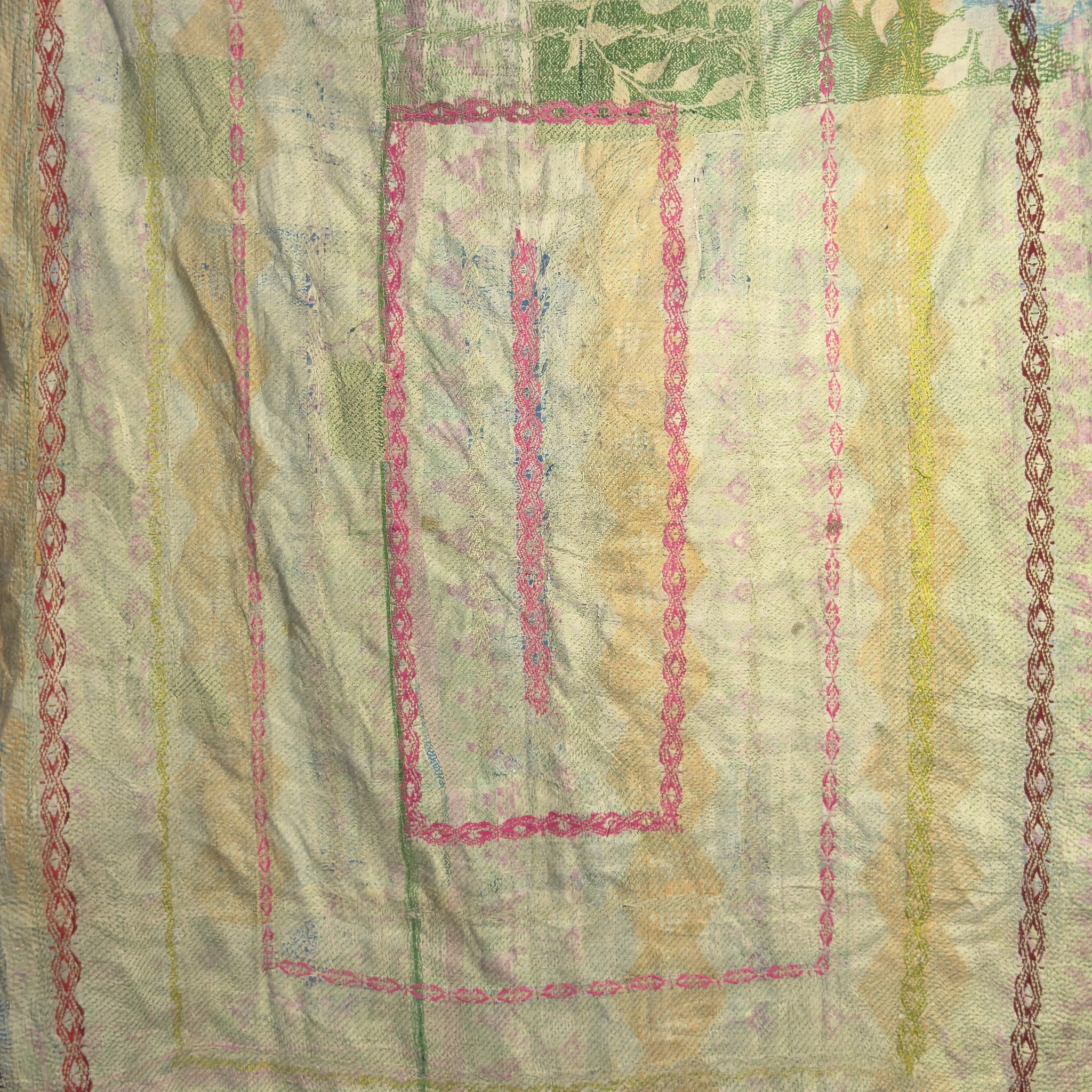 Hand-Stitched Dreams Handmade Indian Vintage Kantha