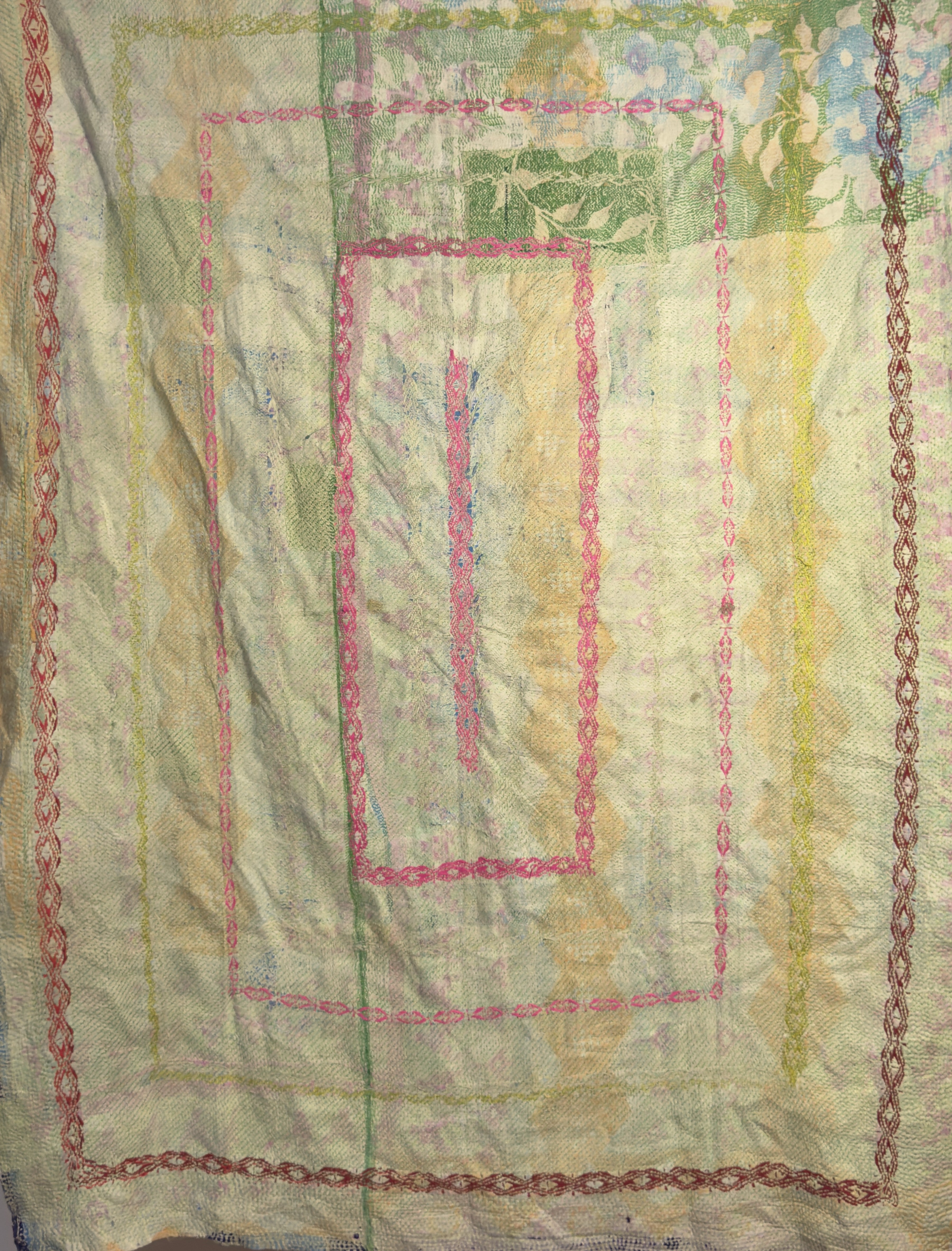 Hand-Stitched Dreams Handmade Indian Vintage Kantha