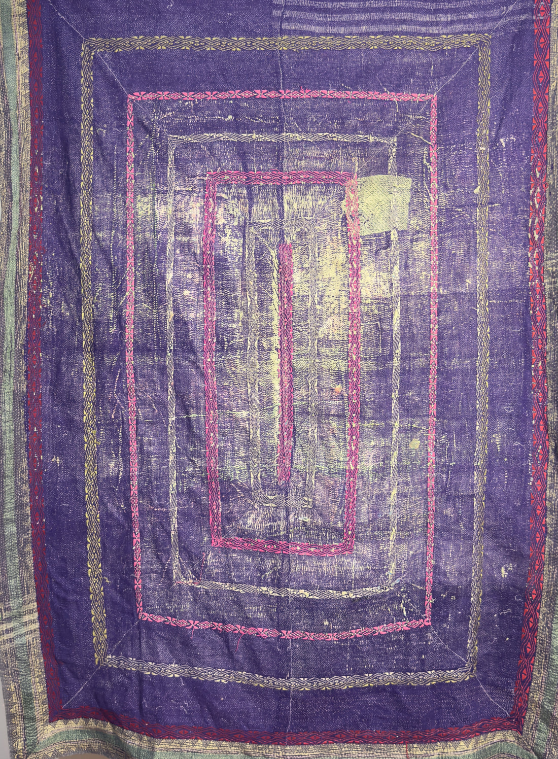Hand-Stitched Dreams Handmade Indian Vintage Kantha