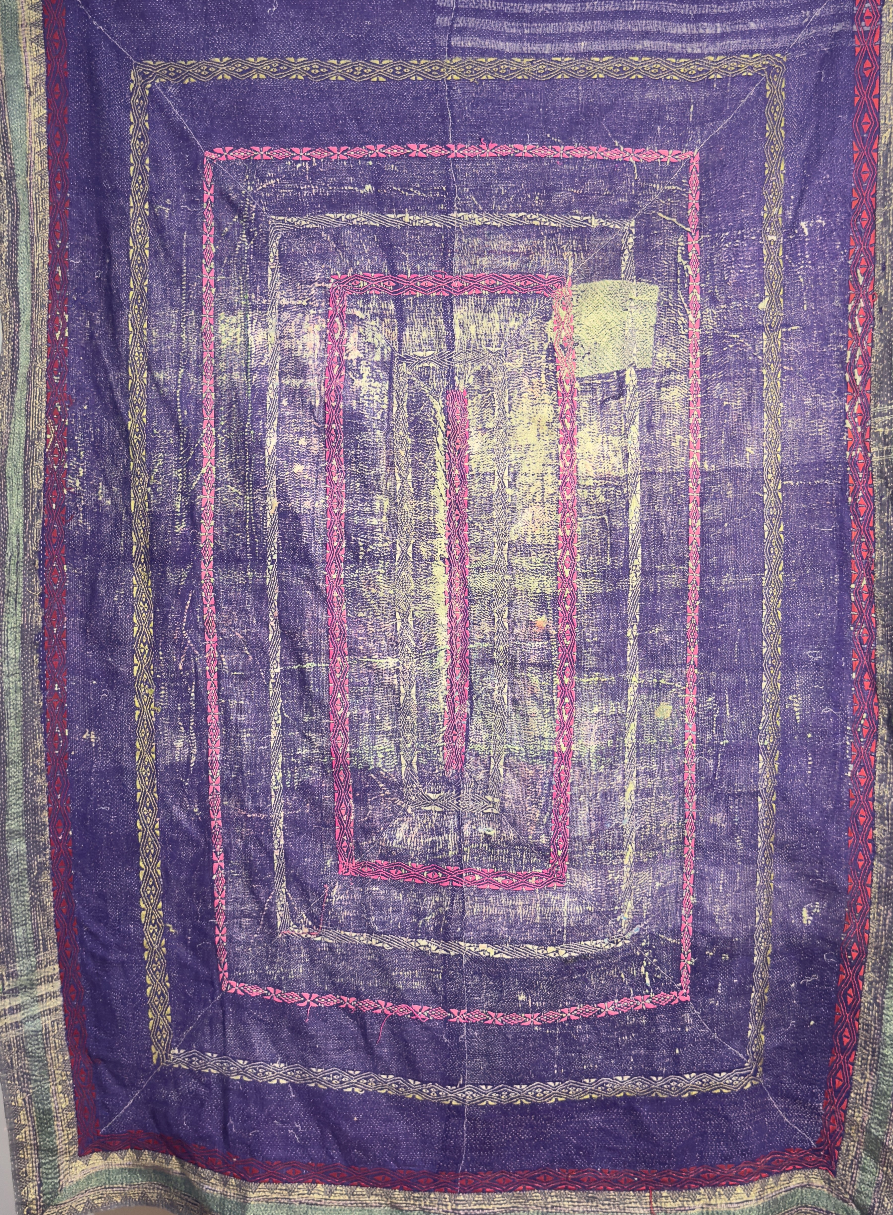 Hand-Stitched Dreams Handmade Indian Vintage Kantha