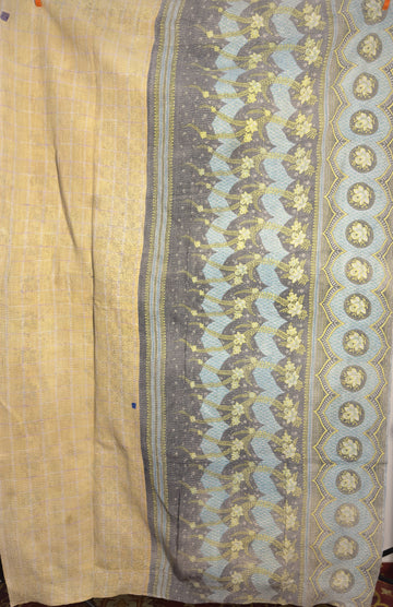 Exclusive Indian Artisan Handmade Vintage Kantha Essence of Embroidery
