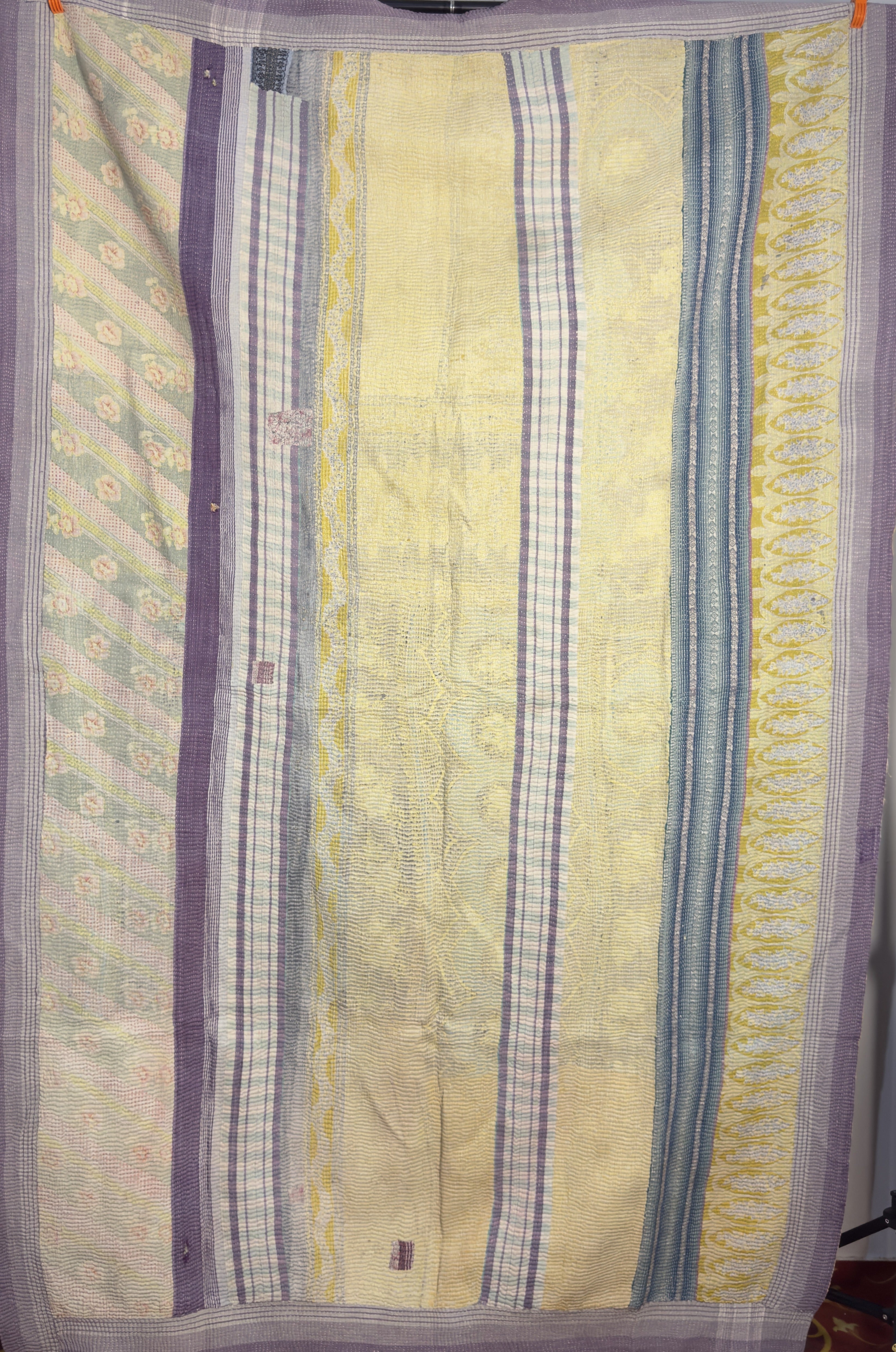 Exclusive Indian Artisan Handmade Vintage Kantha Essence of Embroidery