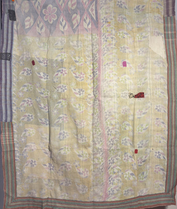 Exclusive Indian Artisan Handmade Vintage Kantha Woven Whispers