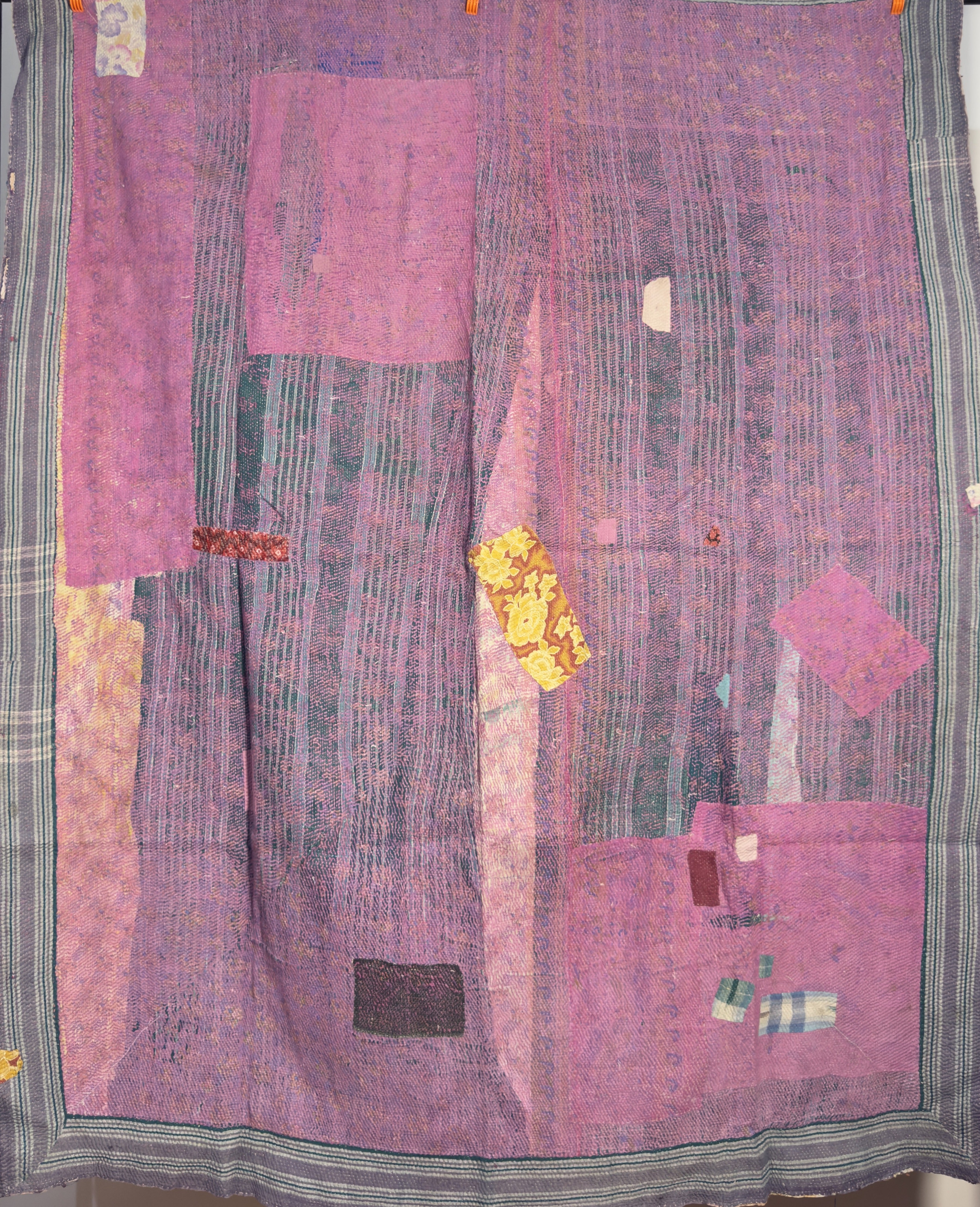 Exclusive Indian Artisan Handmade Vintage Kantha Woven Whispers