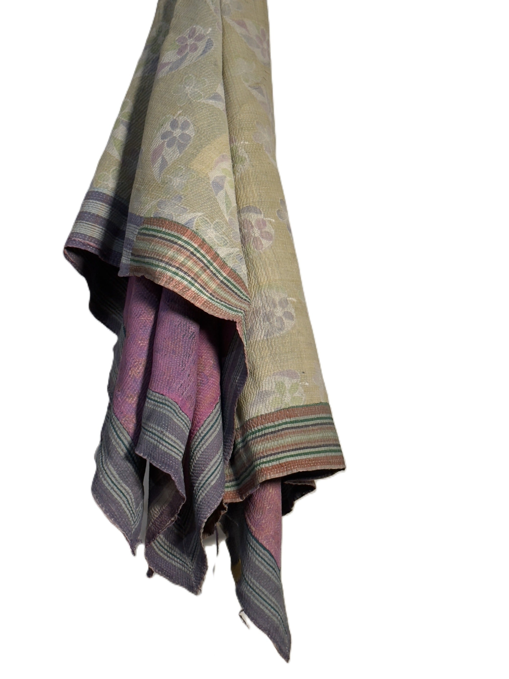 Exclusive Indian Artisan Handmade Vintage Kantha Woven Whispers
