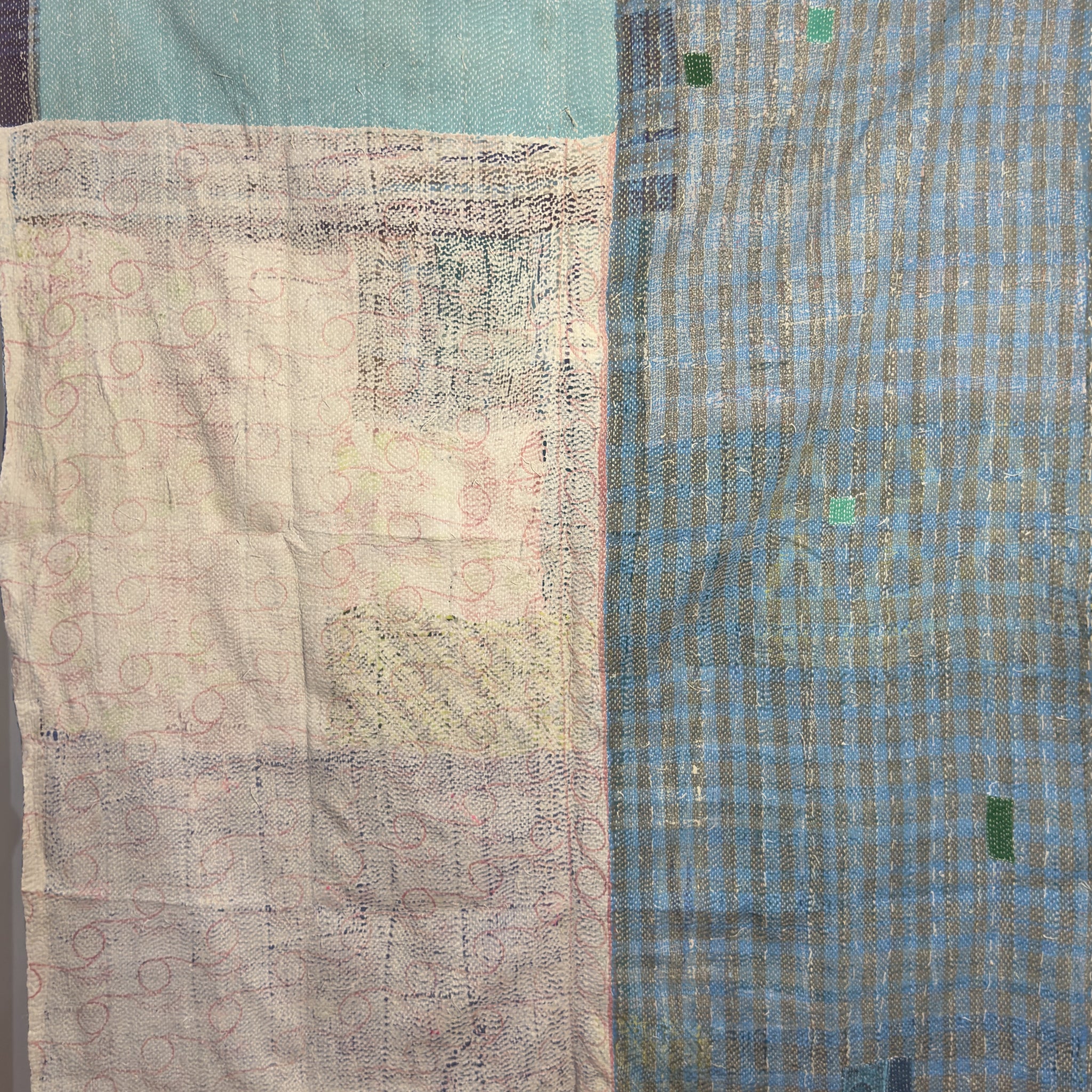 Bengali Blossom Handmade Indian Vintage Kantha