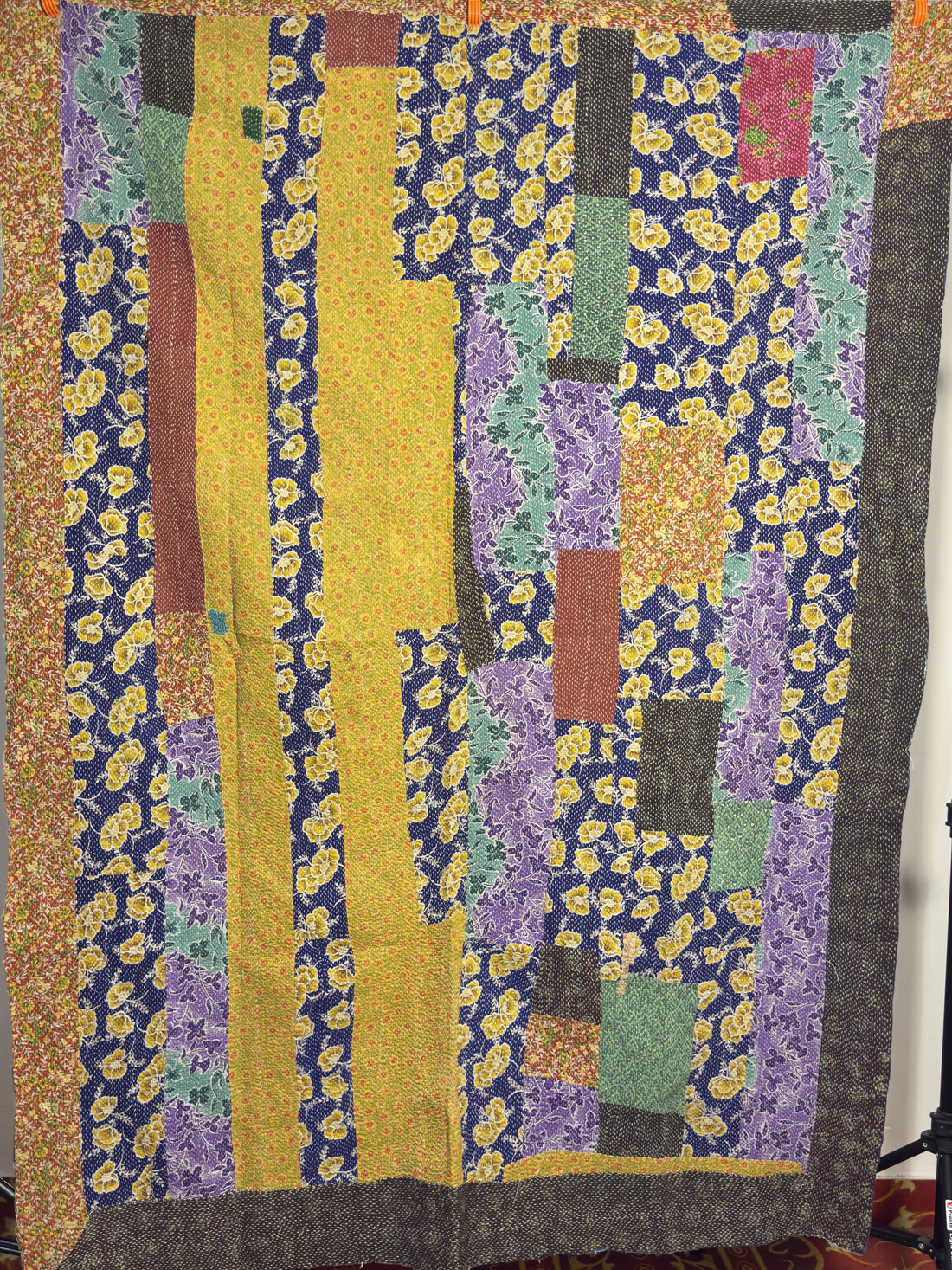 Bengali Blossom Handmade Indian Vintage Kantha