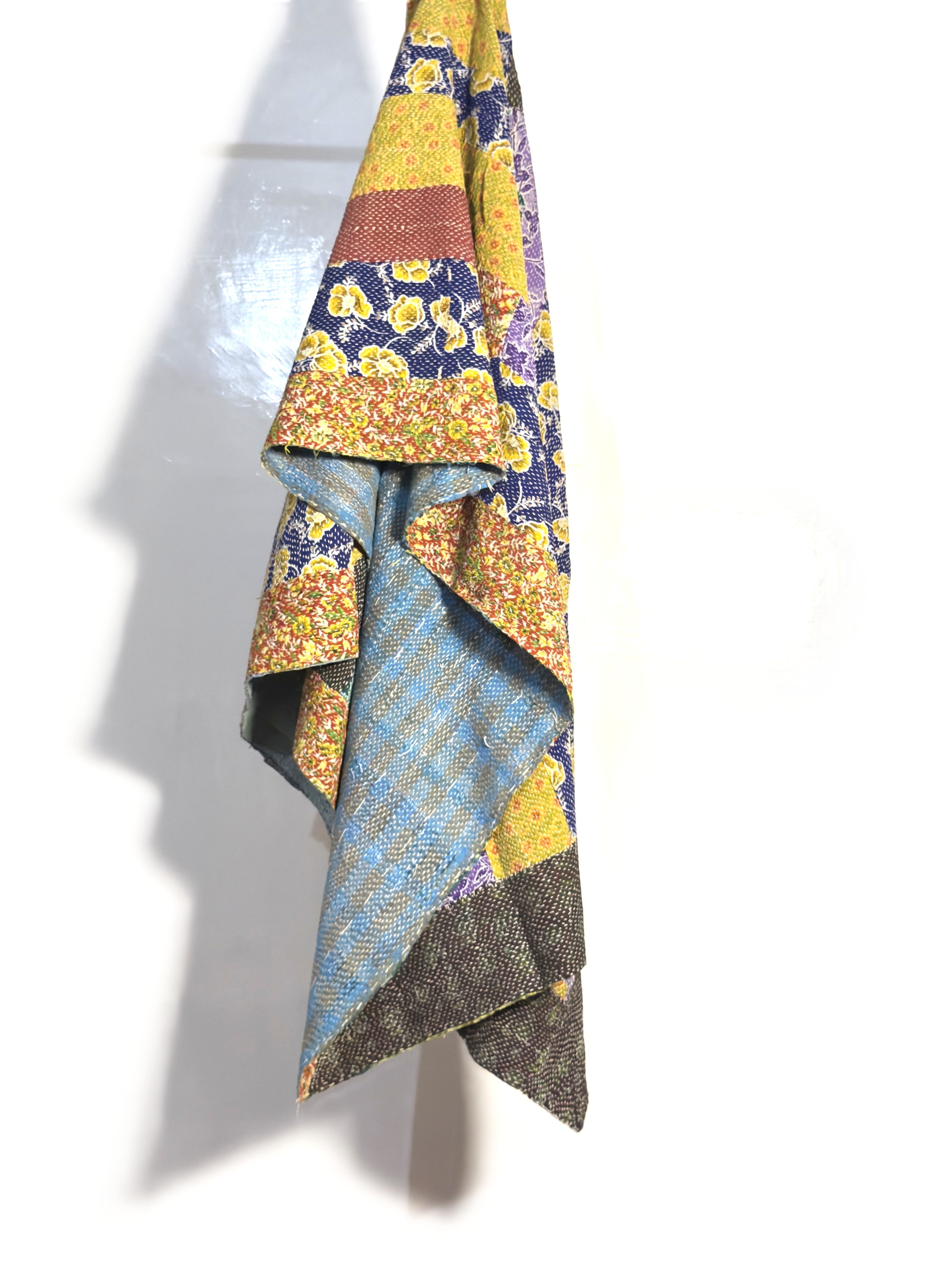 Bengali Blossom Handmade Indian Vintage Kantha