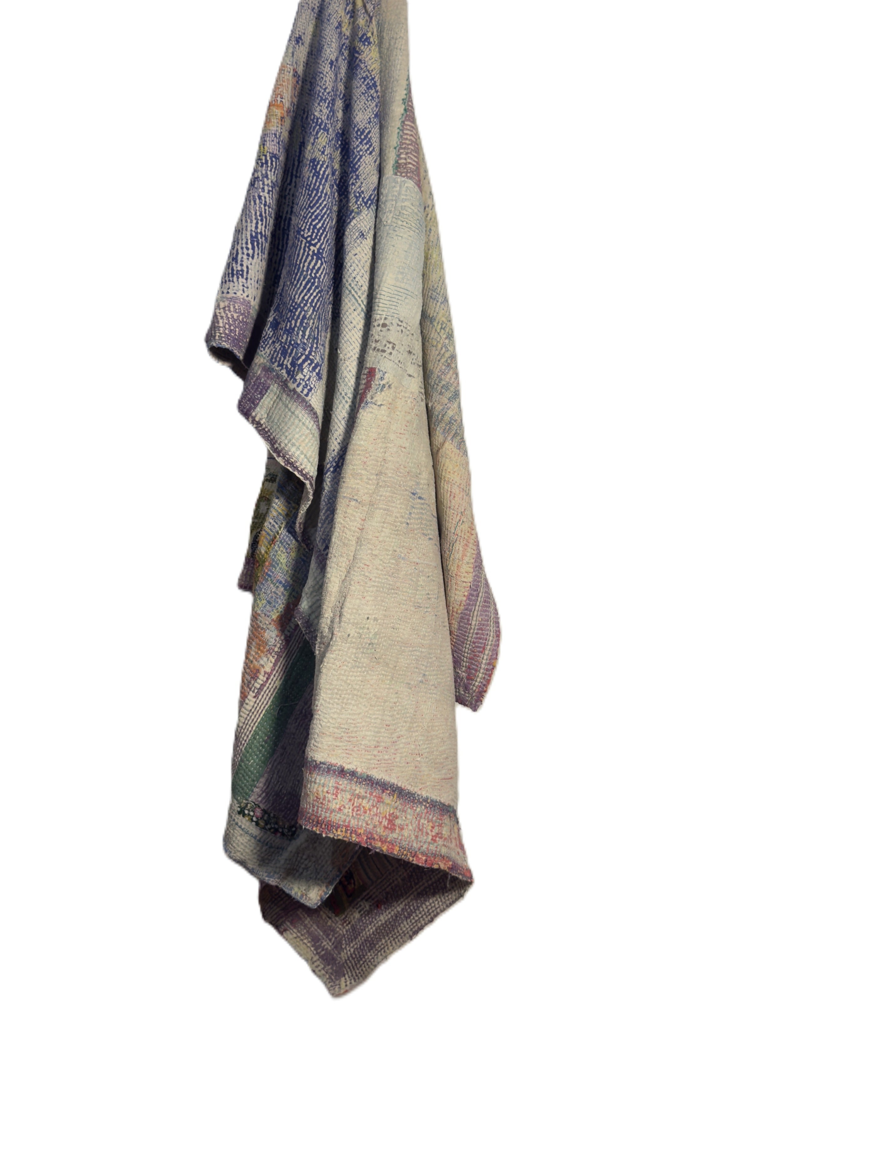 Exclusive Indian Artisan Handmade Vintage Kantha Minimal Motif