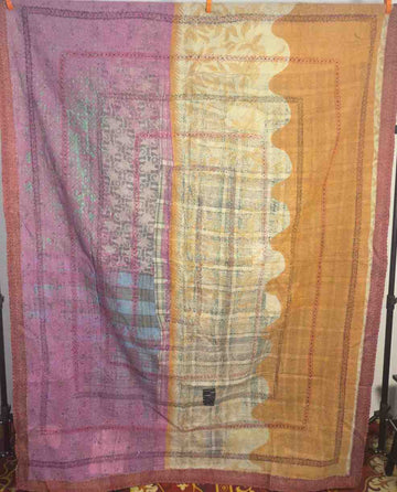 Exclusive Indian Artisan Handmade Vintage Kantha The Subtle Stitch