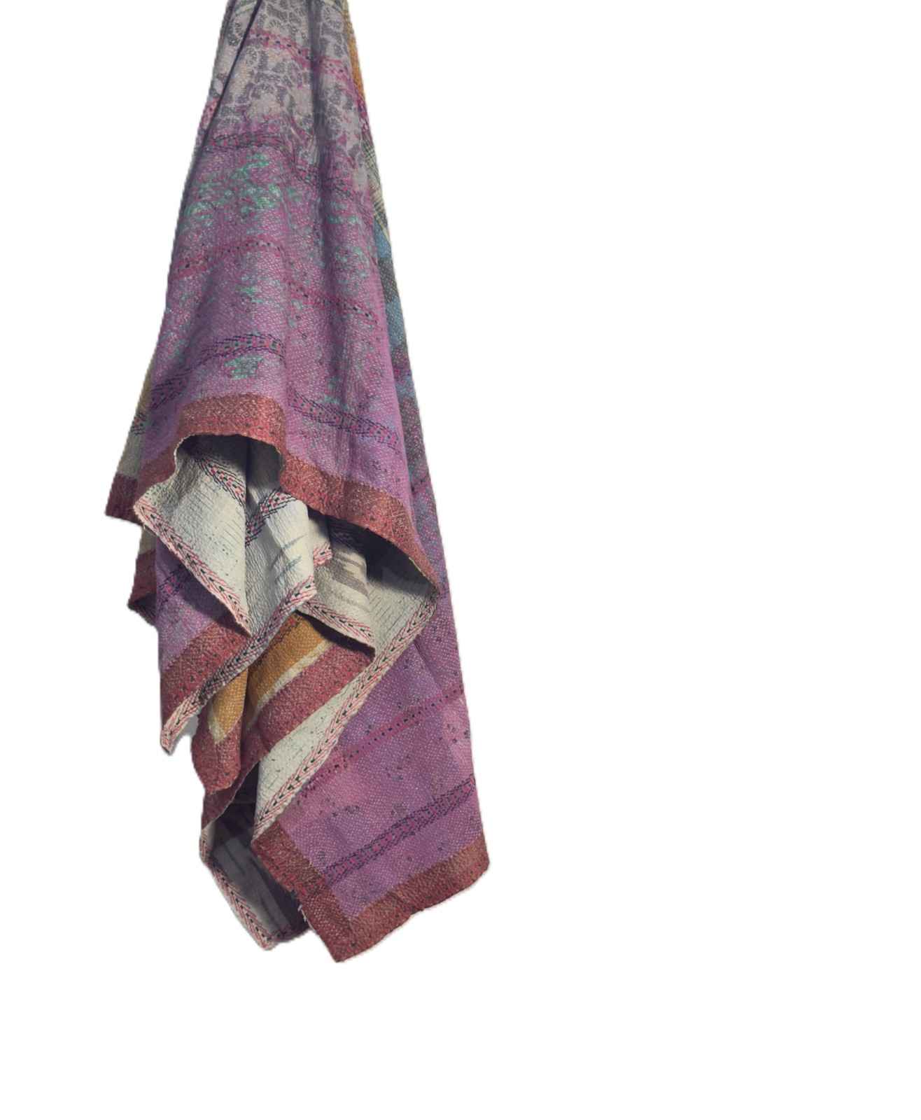 Exclusive Indian Artisan Handmade Vintage Kantha The Subtle Stitch