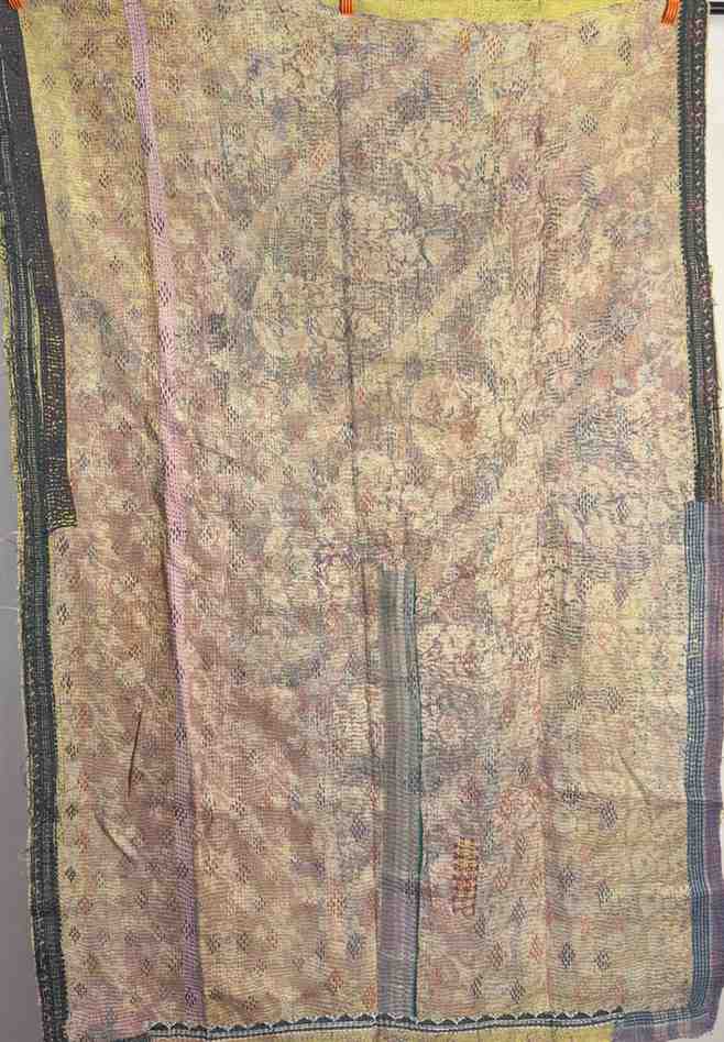 Exclusive Indian Artisan Handmade Vintage Kantha Summer Breeze Kantha