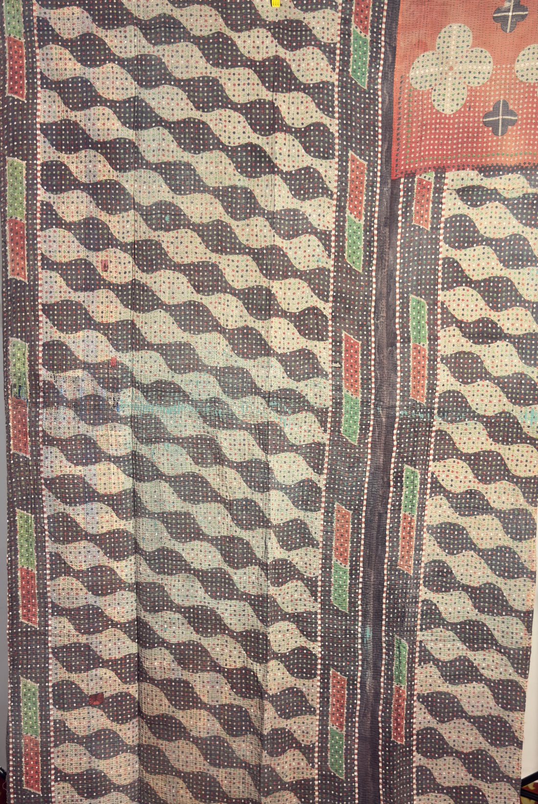 Autumn Aura Handmade Indian Vintage Kantha