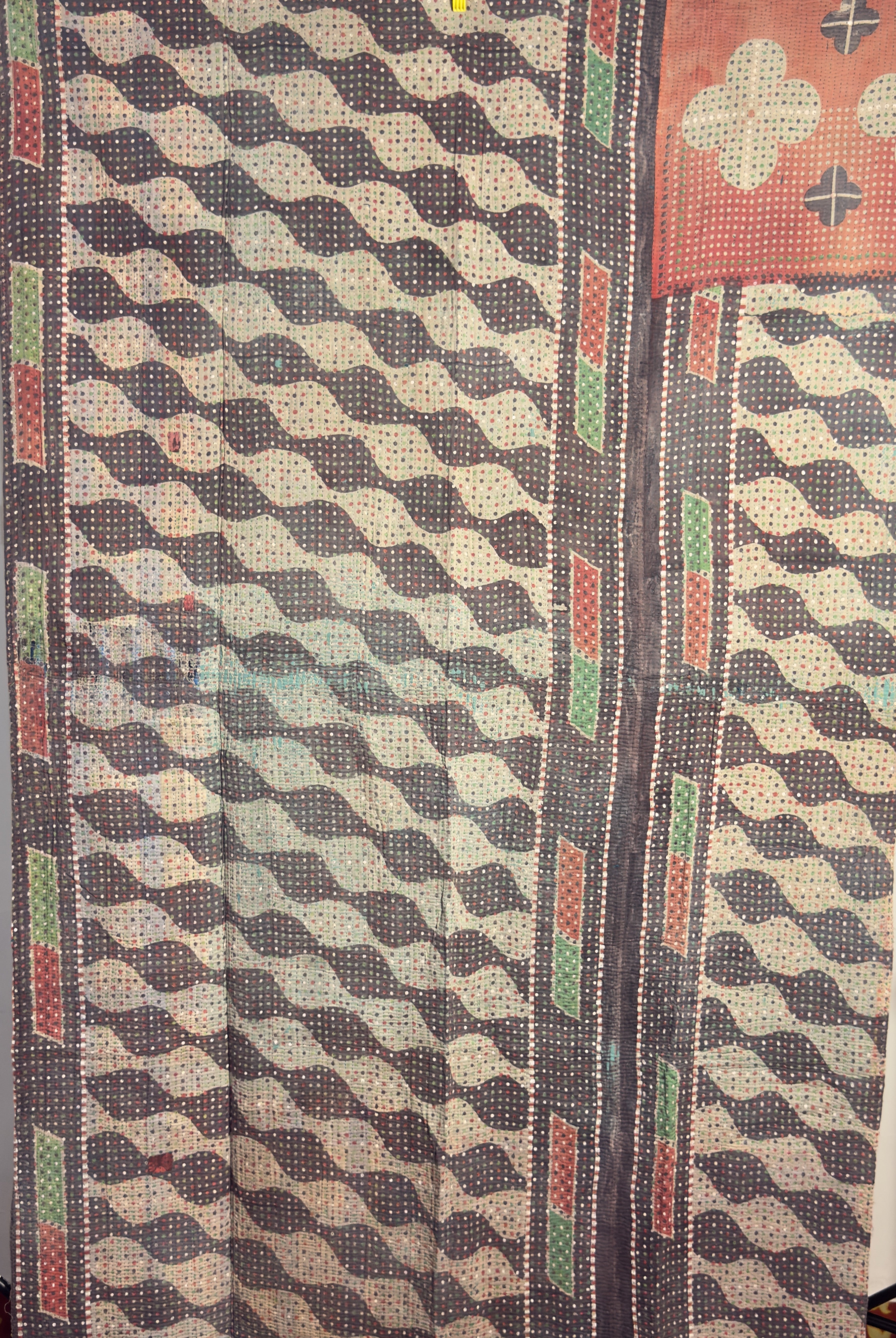 Autumn Aura Handmade Indian Vintage Kantha