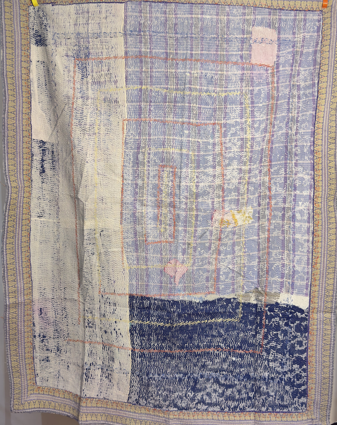 Regal Patchwork Handmade Indian Vintage Kantha