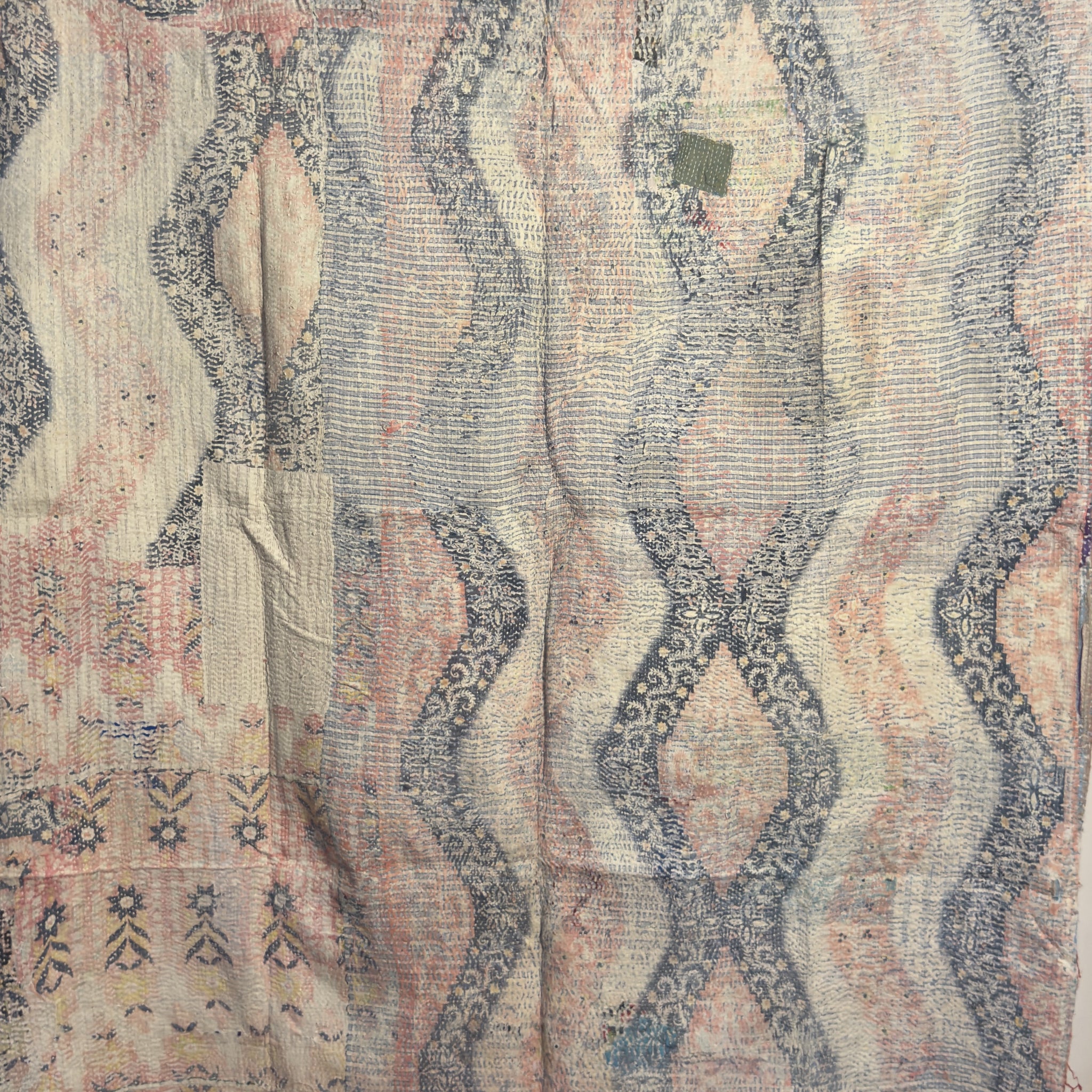 Masterpiece in Thread Handmade Indian Vintage Kantha
