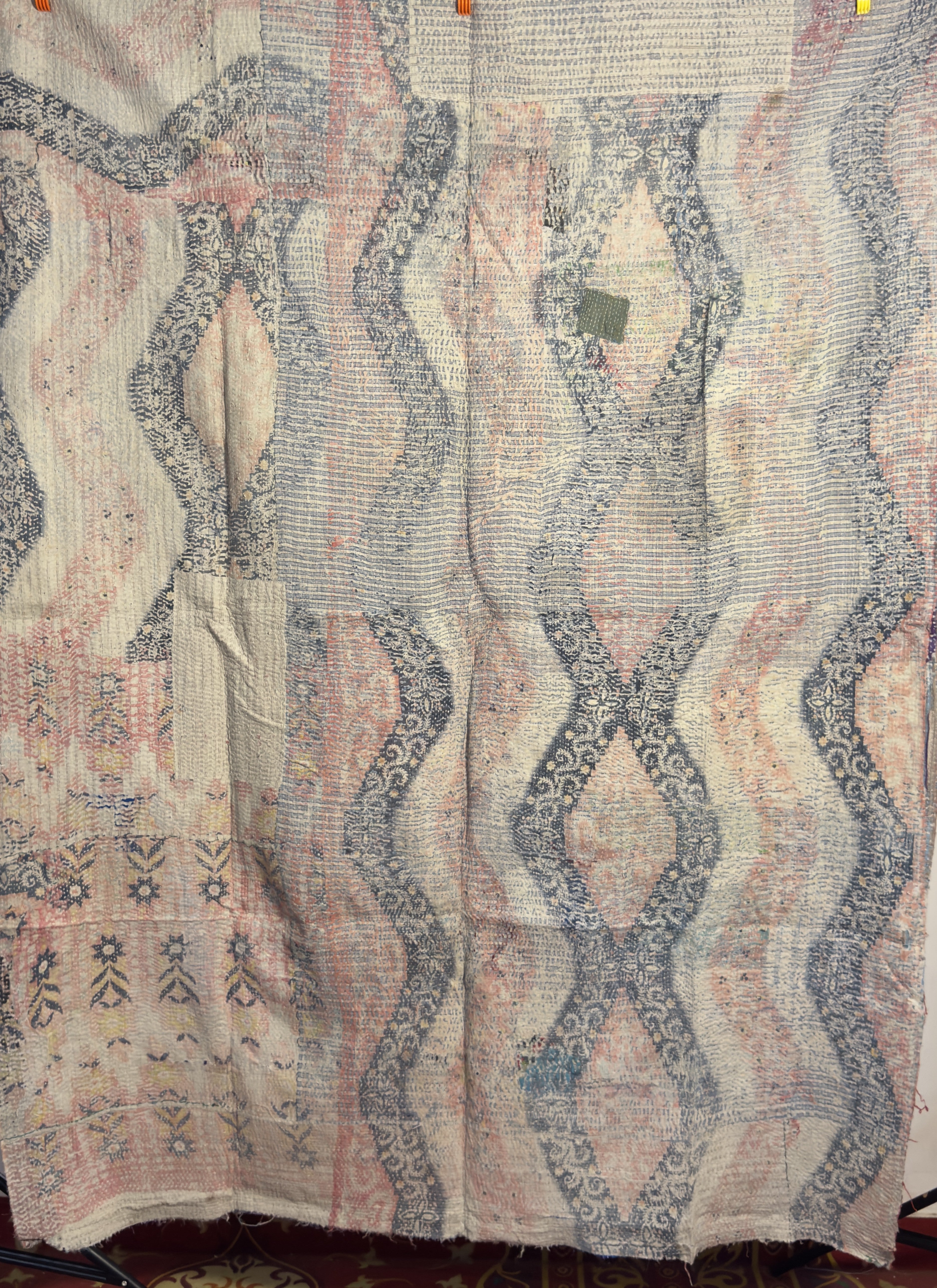 Masterpiece in Thread Handmade Indian Vintage Kantha