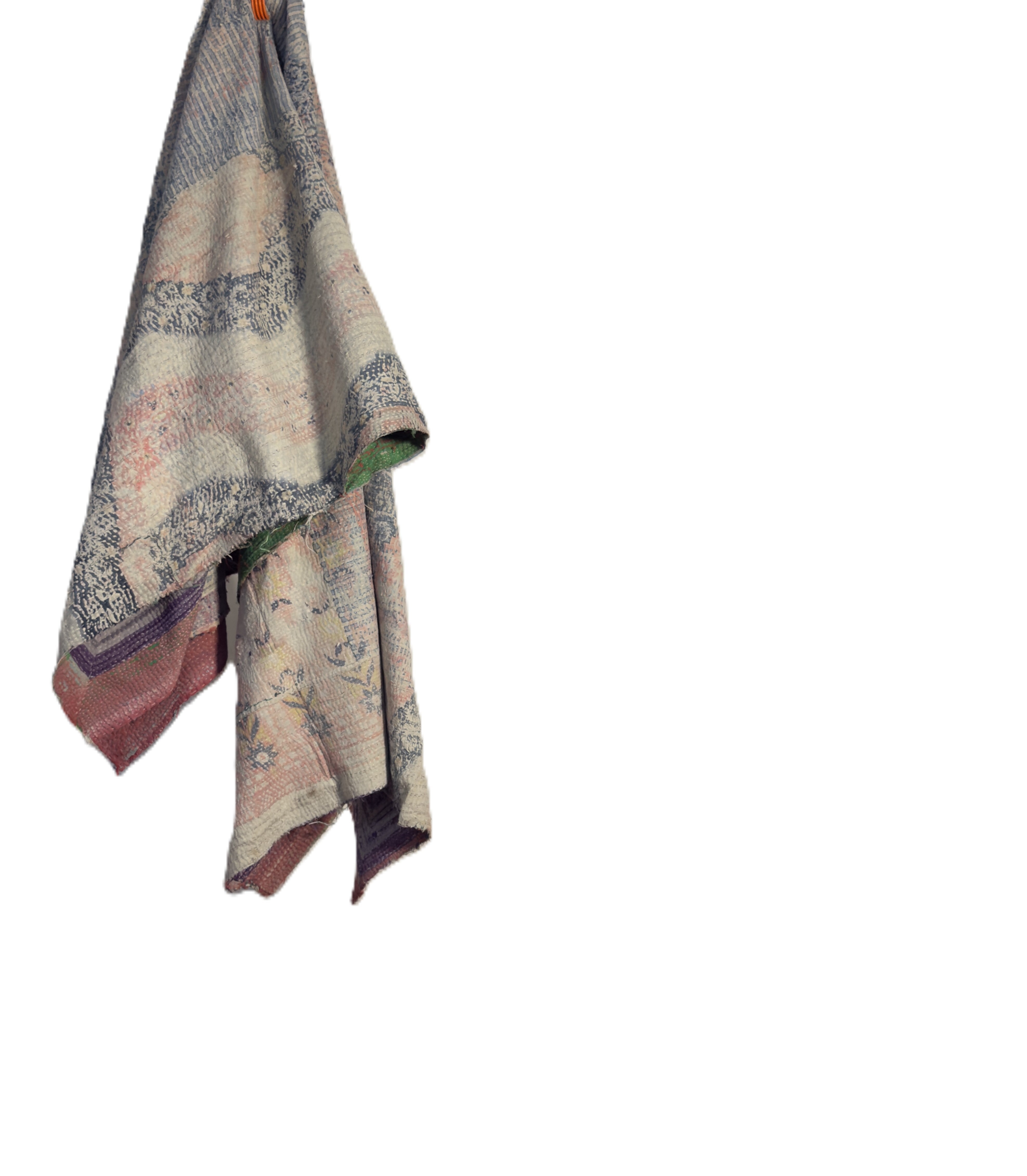 Masterpiece in Thread Handmade Indian Vintage Kantha