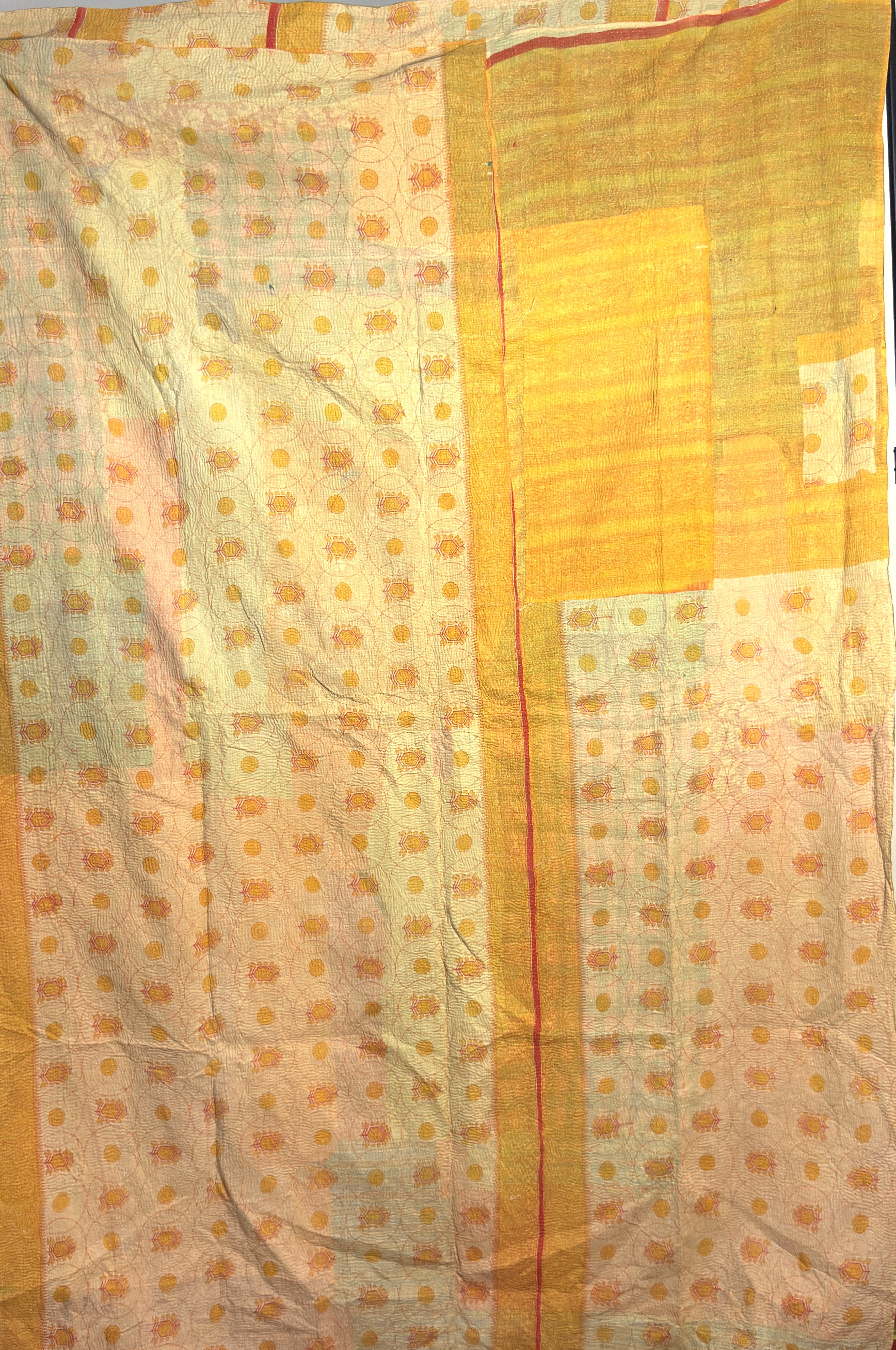 Preminum Indian Vintage Kantha Retro Poetry