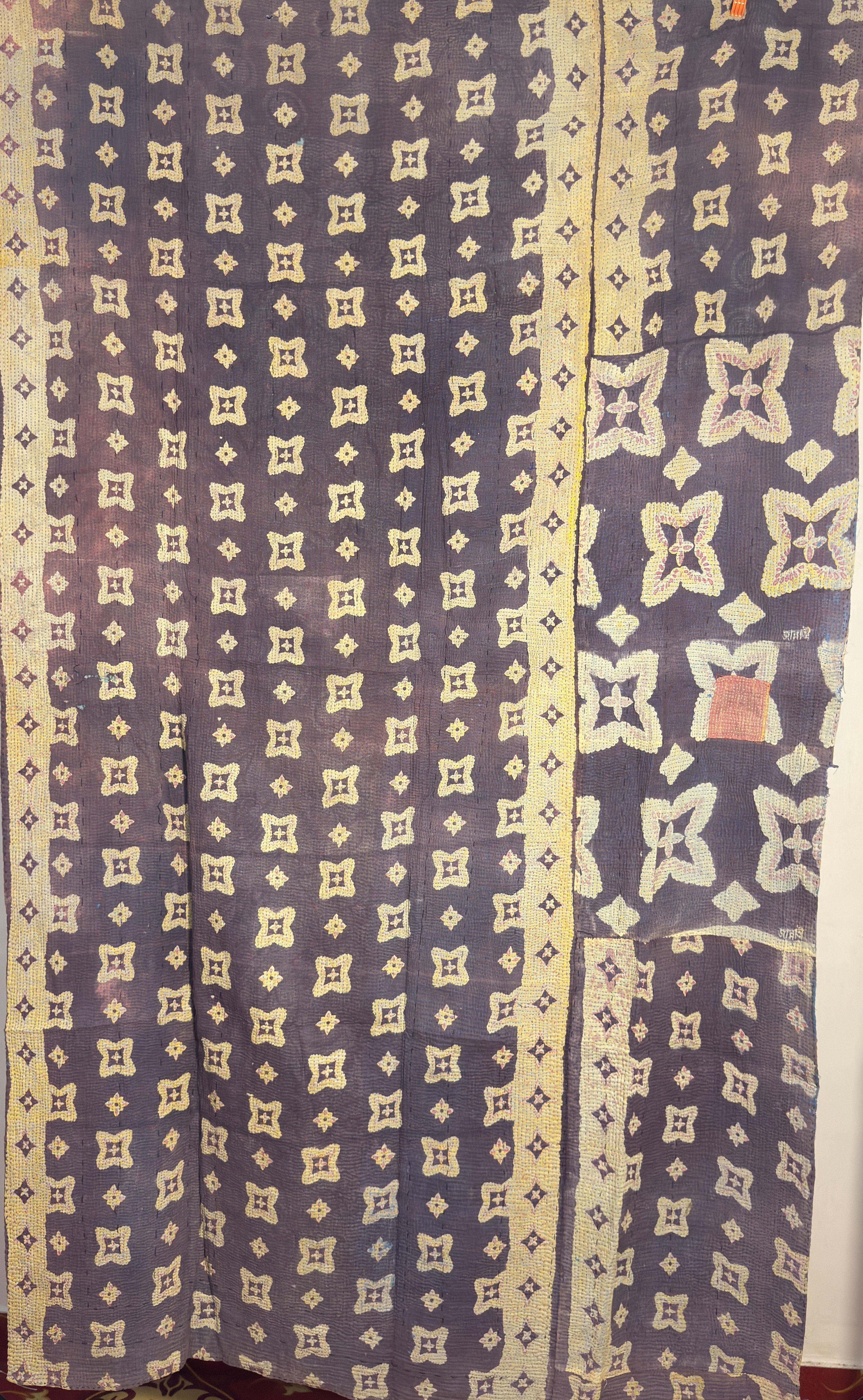 Premium Handmade Vintage Kantha Wedding Weave